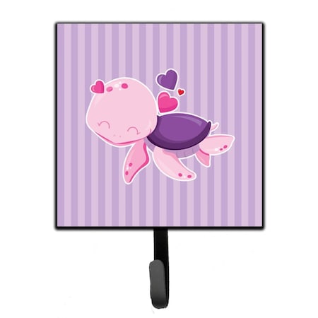Carolines Treasures Pink & Purple Turtle Leash or Key Holder BB7133SH4